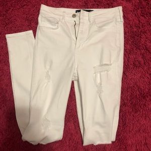 Hollister high rise super skinny jeans